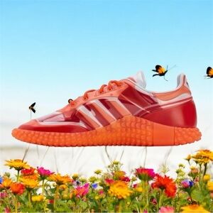 Adidas collaboration Craig Green red orange Polta AKH I special edition sneakers